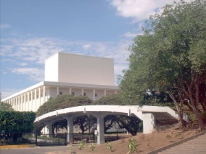 Panonrámica del Teatro Nacional Rubén Dario, Managua Nicaragua.